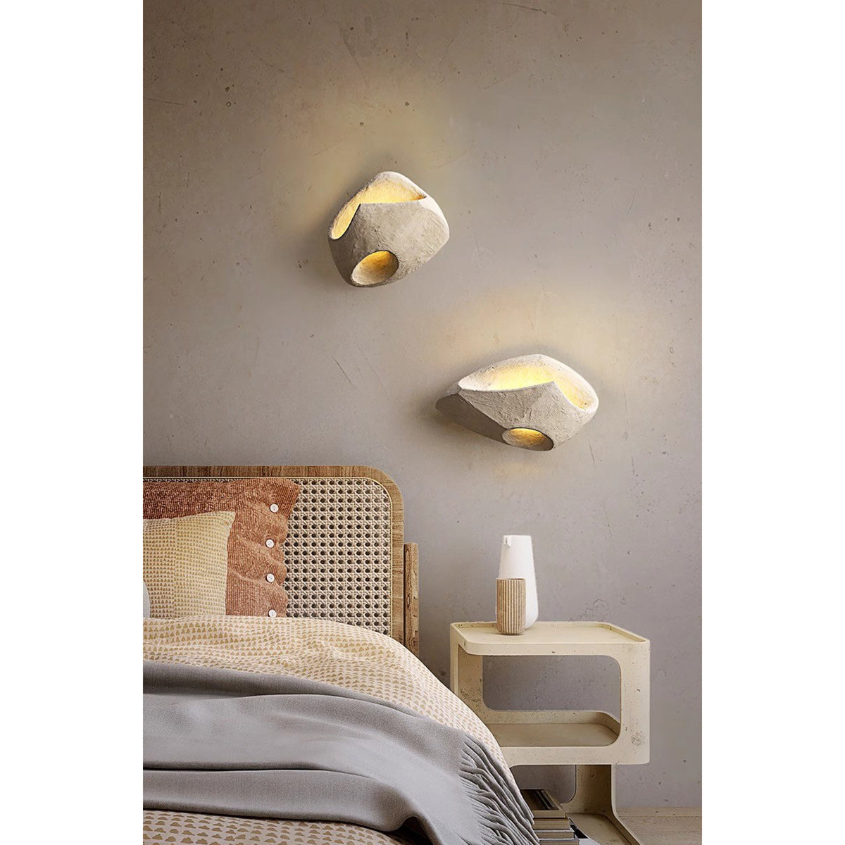 Claro Applique Murale en Ciment Creux à Créativité Individuelle - Neutralighting
