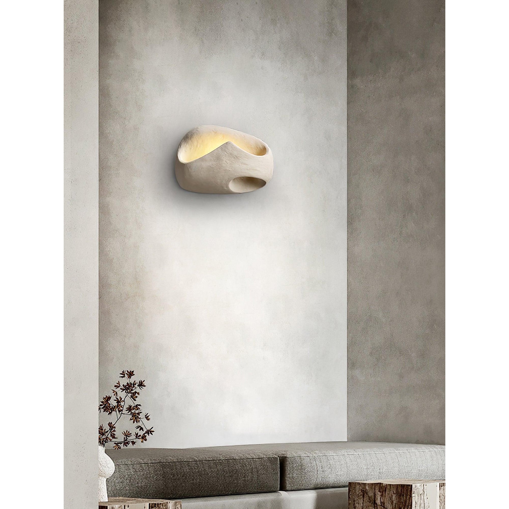 Claro Applique Murale en Ciment Creux à Créativité Individuelle - Neutralighting