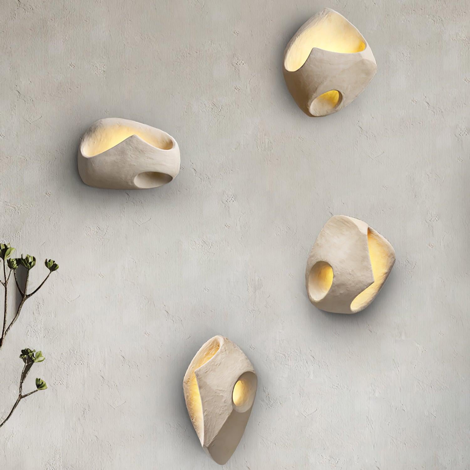 Claro Applique Murale en Ciment Creux à Créativité Individuelle - Neutralighting