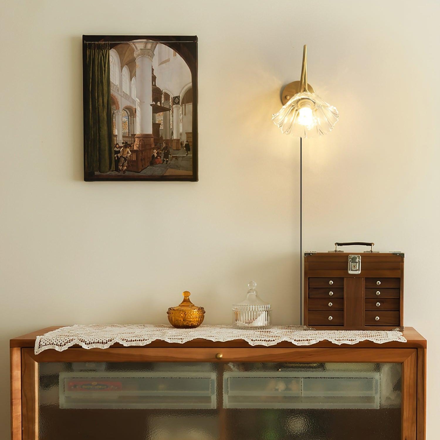Aurora Glass Elegant Wall Lamp - Neutralighting