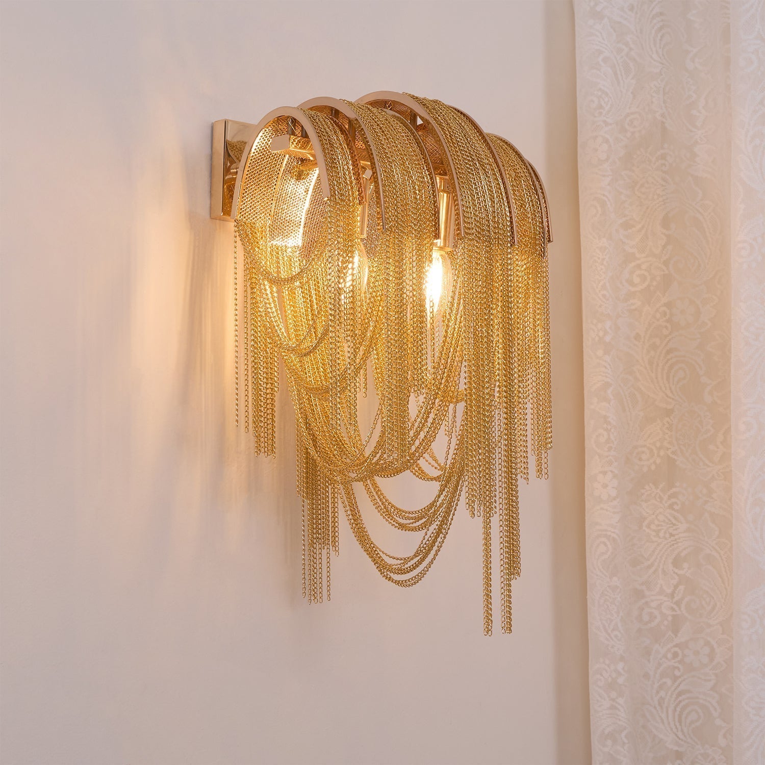 Chains Tassel Wall Lamp - Blowlighting