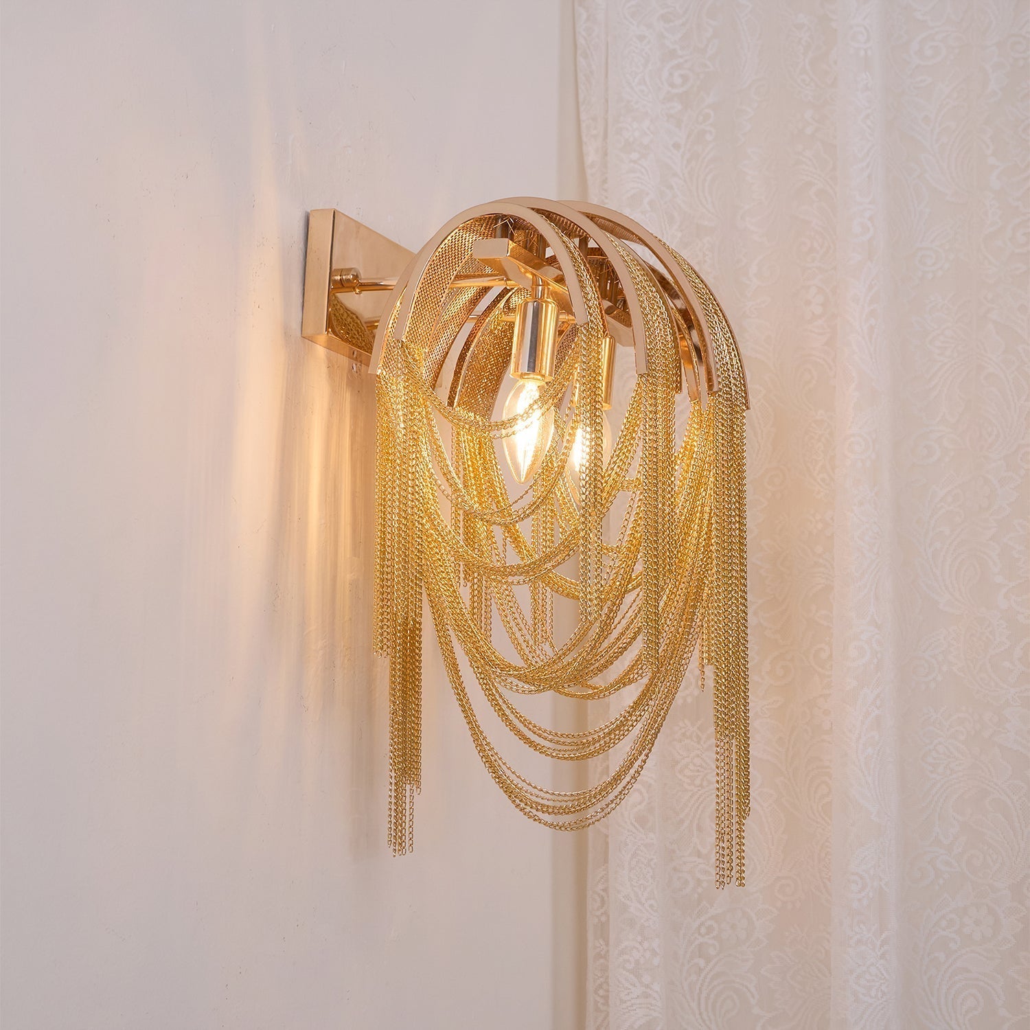 Chains Tassel Wall Lamp - Blowlighting