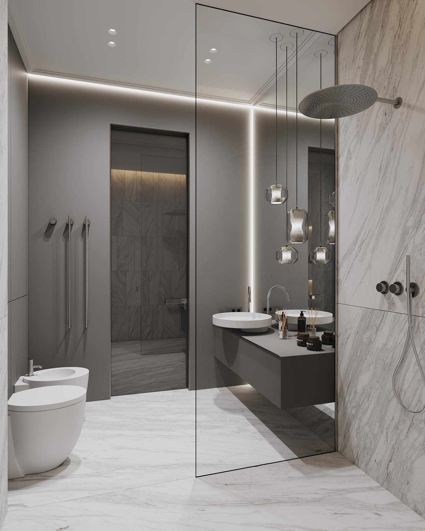 Allirila Lampe à Suspension Moderne Et Minimaliste En Verre Albâtre - Neutralighting