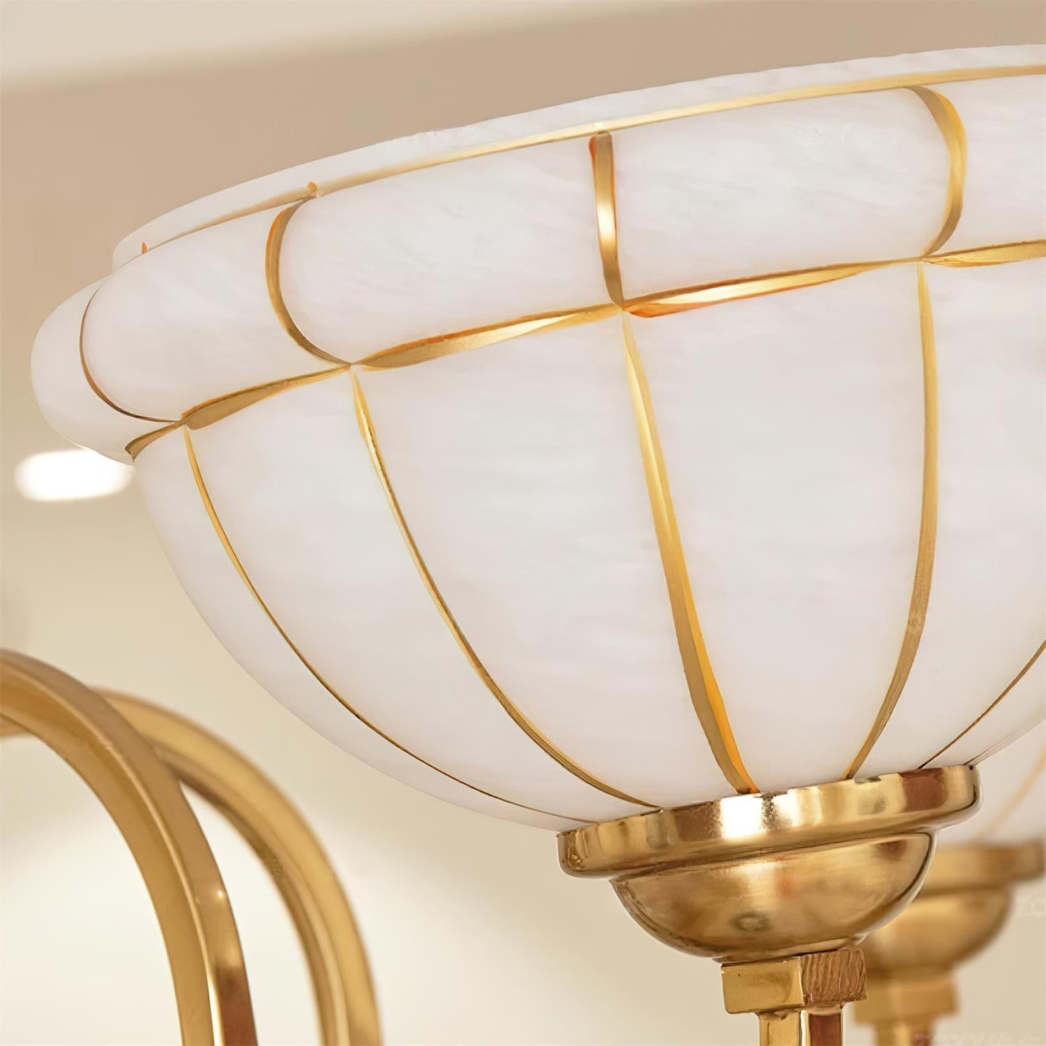 Charlie Lustre Fleur en Verre Courbée - Neutralighting