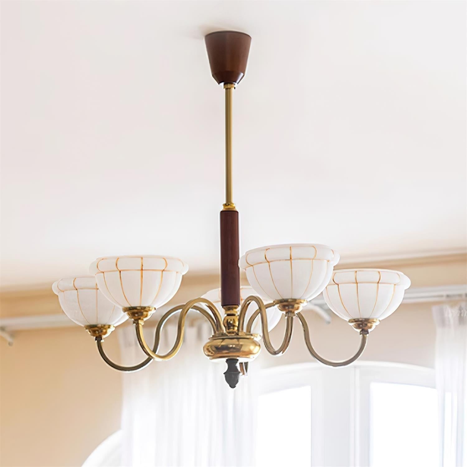 Charlie Lustre Fleur en Verre Courbée - Neutralighting