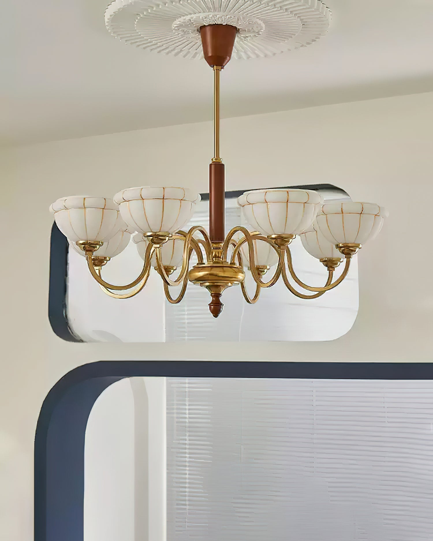 Charlie Lustre Fleur en Verre Courbée - Neutralighting