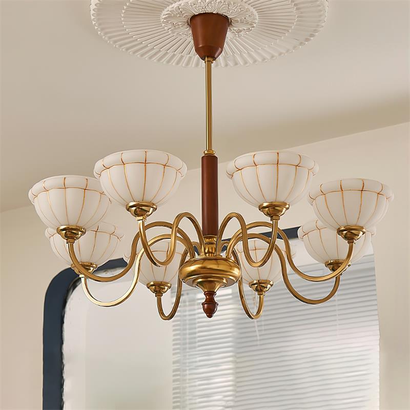 Charlie Lustre Fleur en Verre Courbée - Neutralighting
