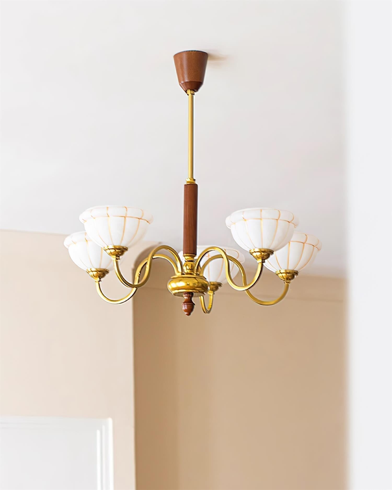 Charlie Lustre Fleur en Verre Courbée - Neutralighting