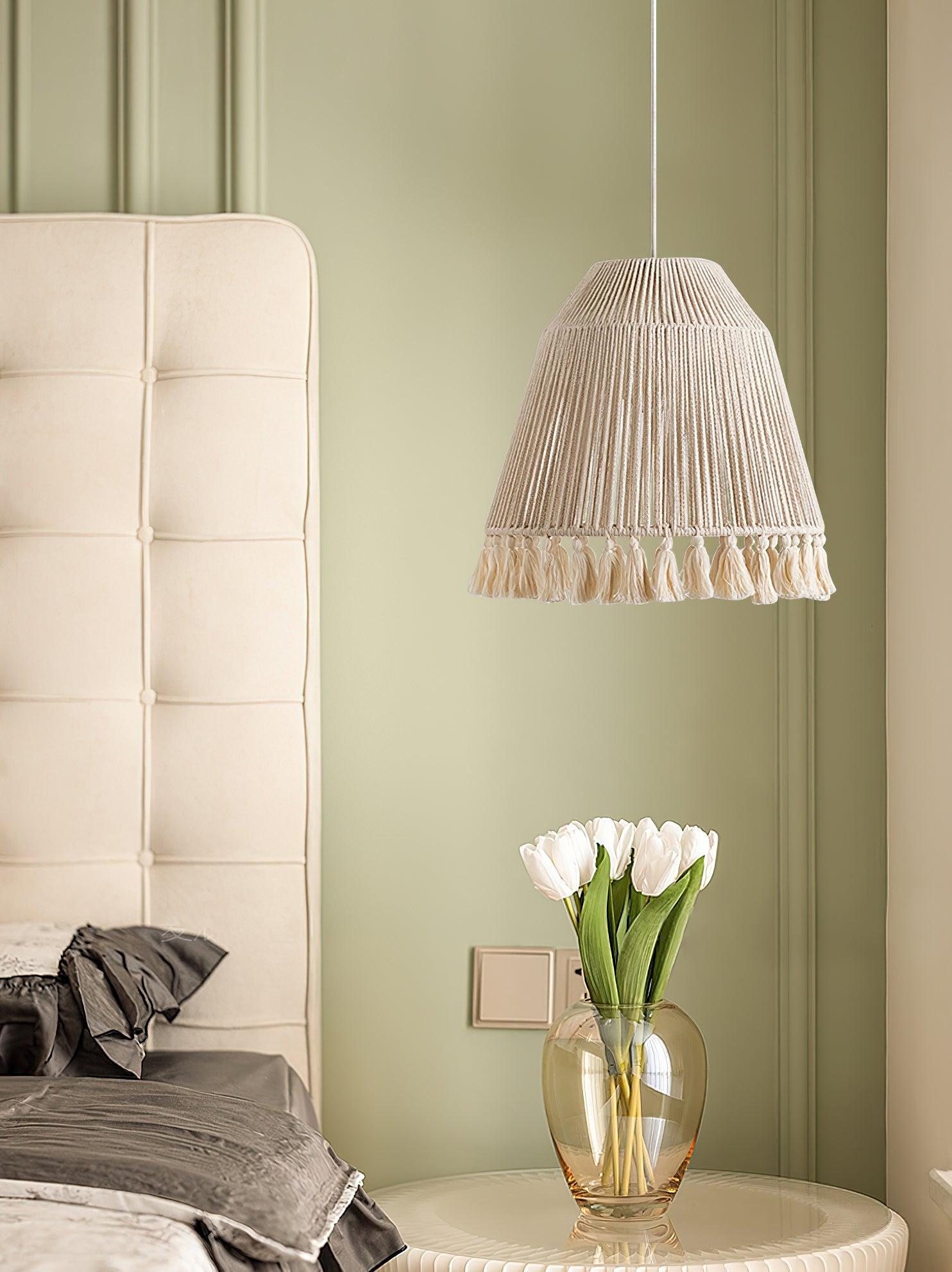 Alsolia Lampe Suspension à Corde Traditionnelle - Neutralighting