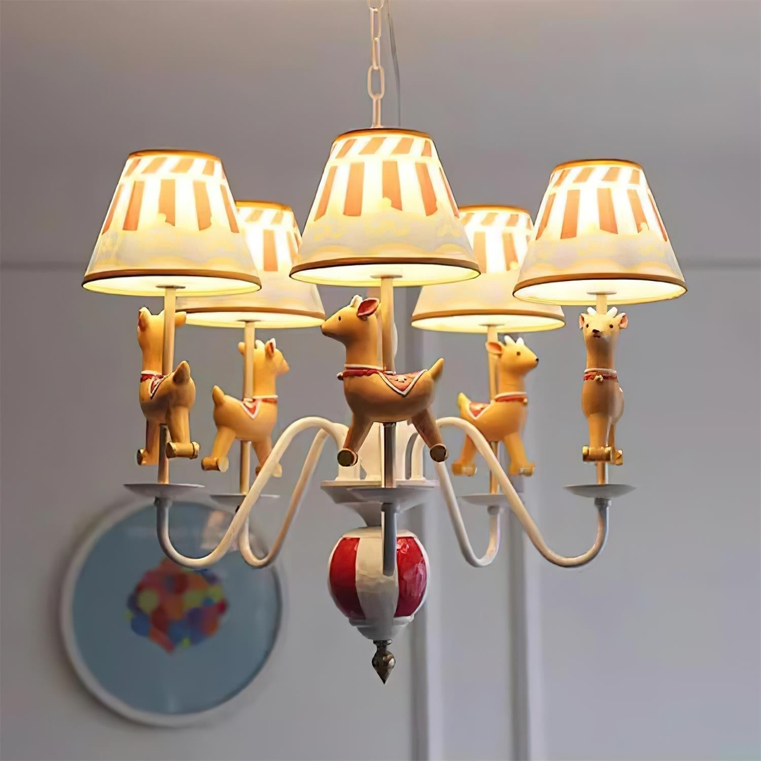 Delfio Lustre Carrousel - Neutralighting