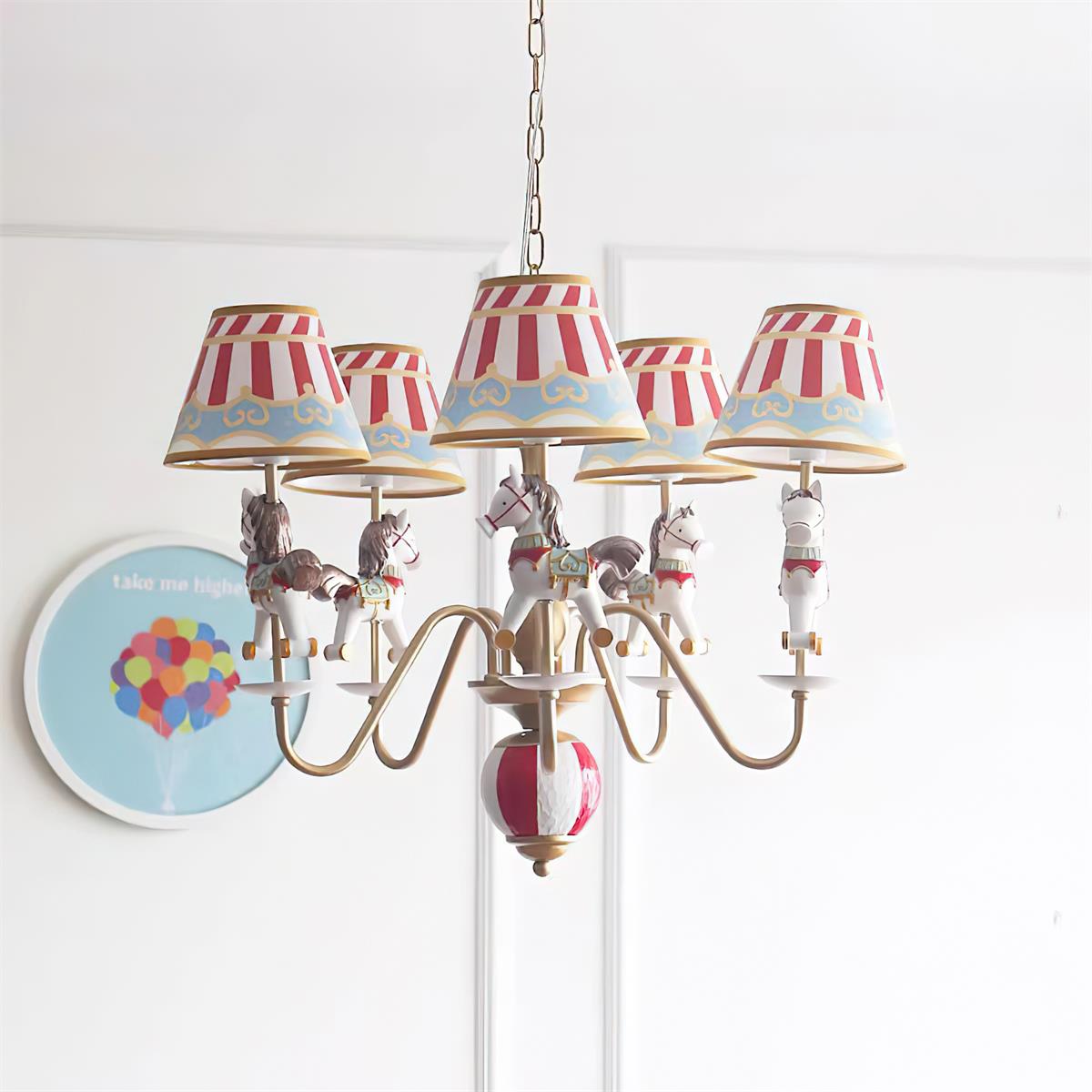 Delfio Lustre Carrousel - Neutralighting