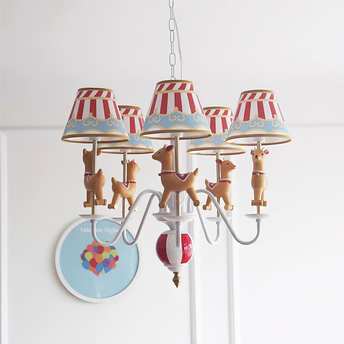 Delfio Lustre Carrousel - Neutralighting
