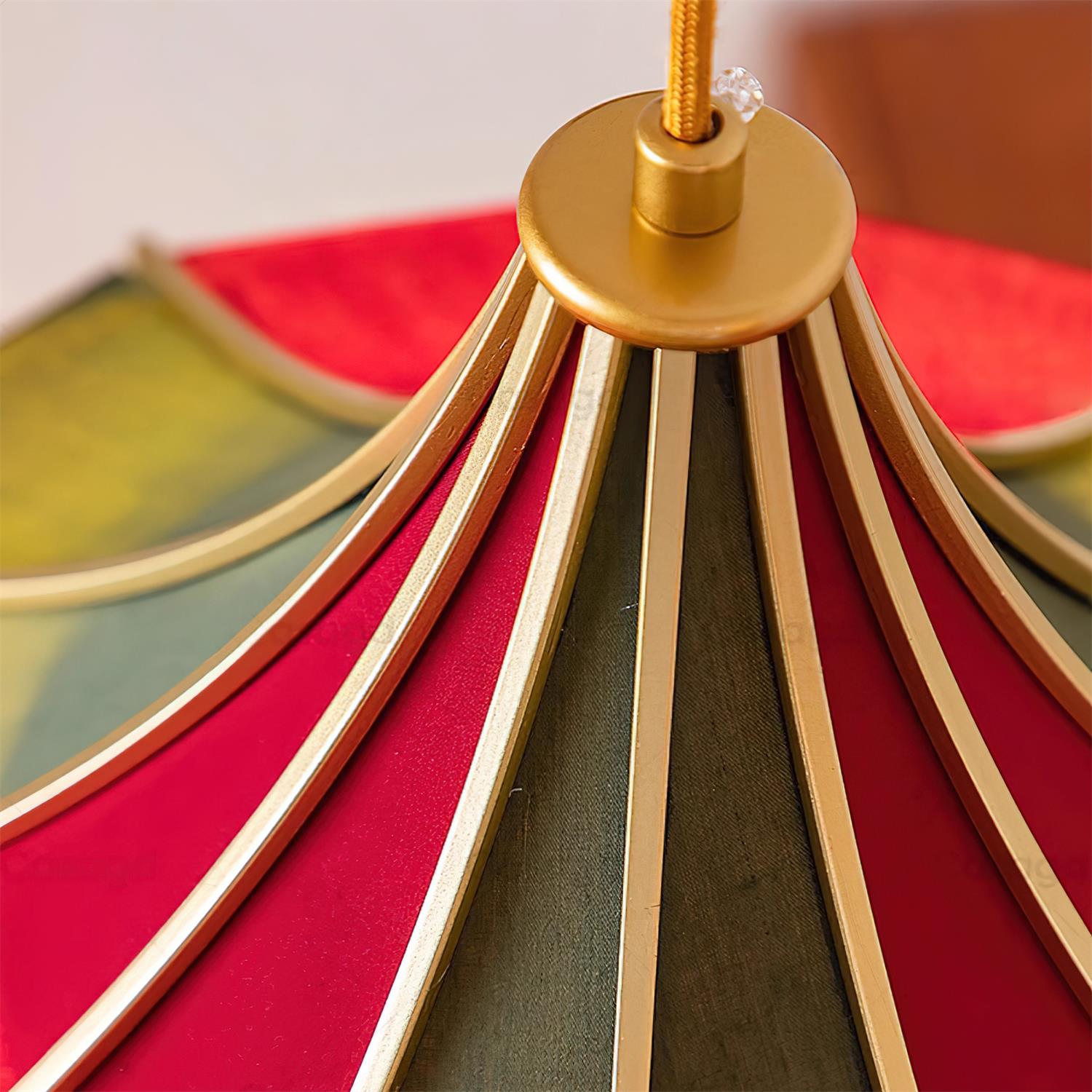 Circus Tissu Suspension Coquillage Nostalgique Ludique - Neutralighting
