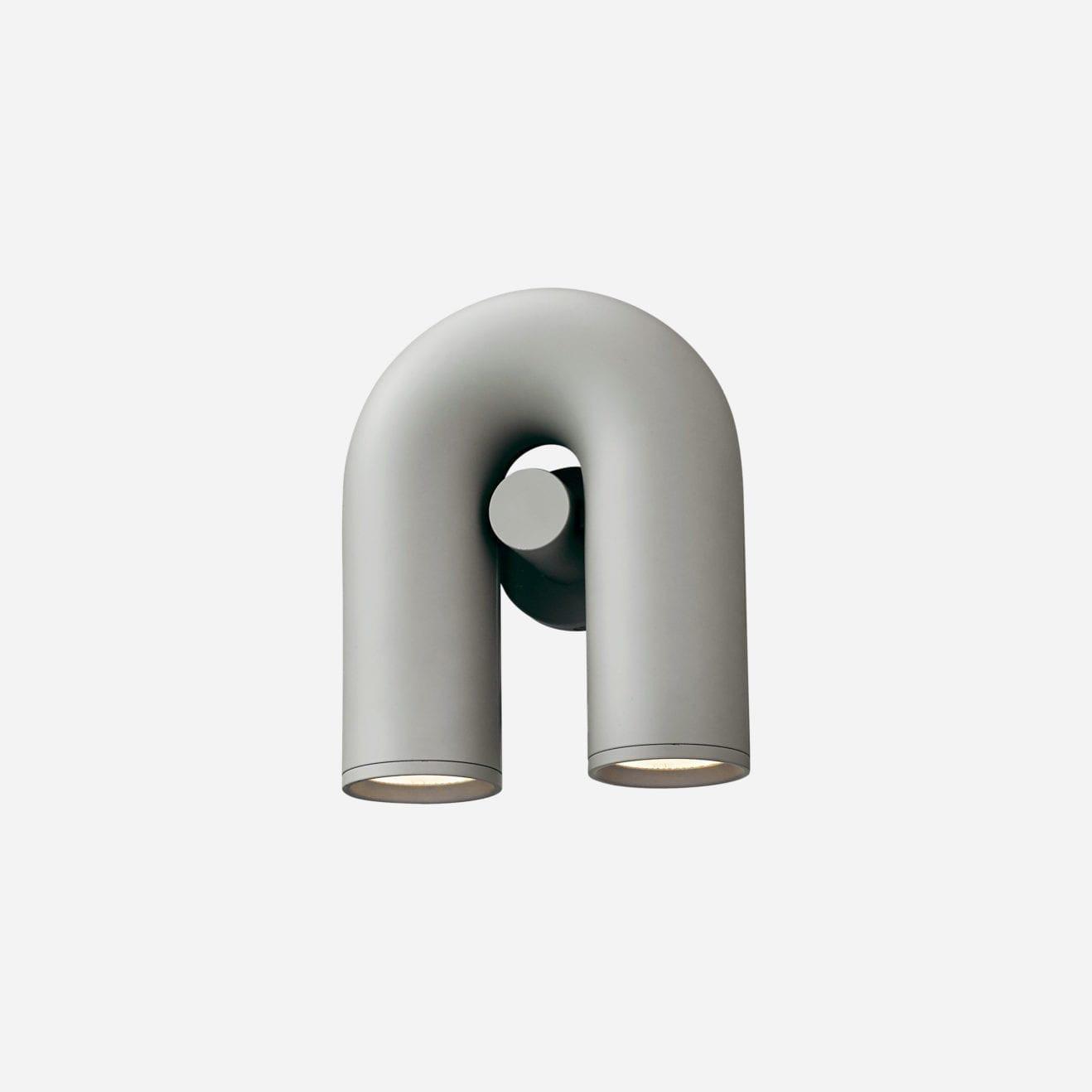 Vayla Arc Minimaliste LED Applique Murale Noir Rouge Bleu - Neutralighting
