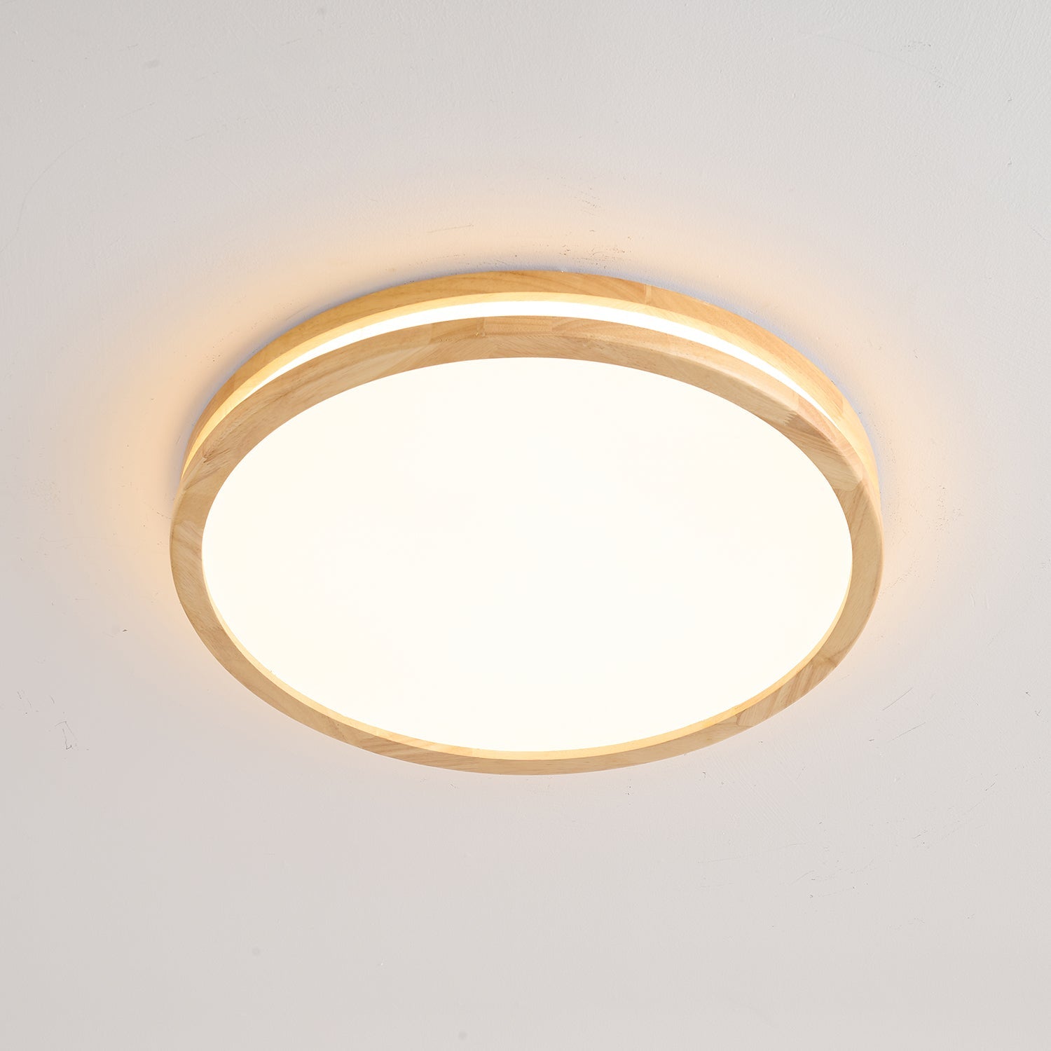 Nysilos Lampe Plafonnier Moderne Minimaliste en Bois - Neutralighting