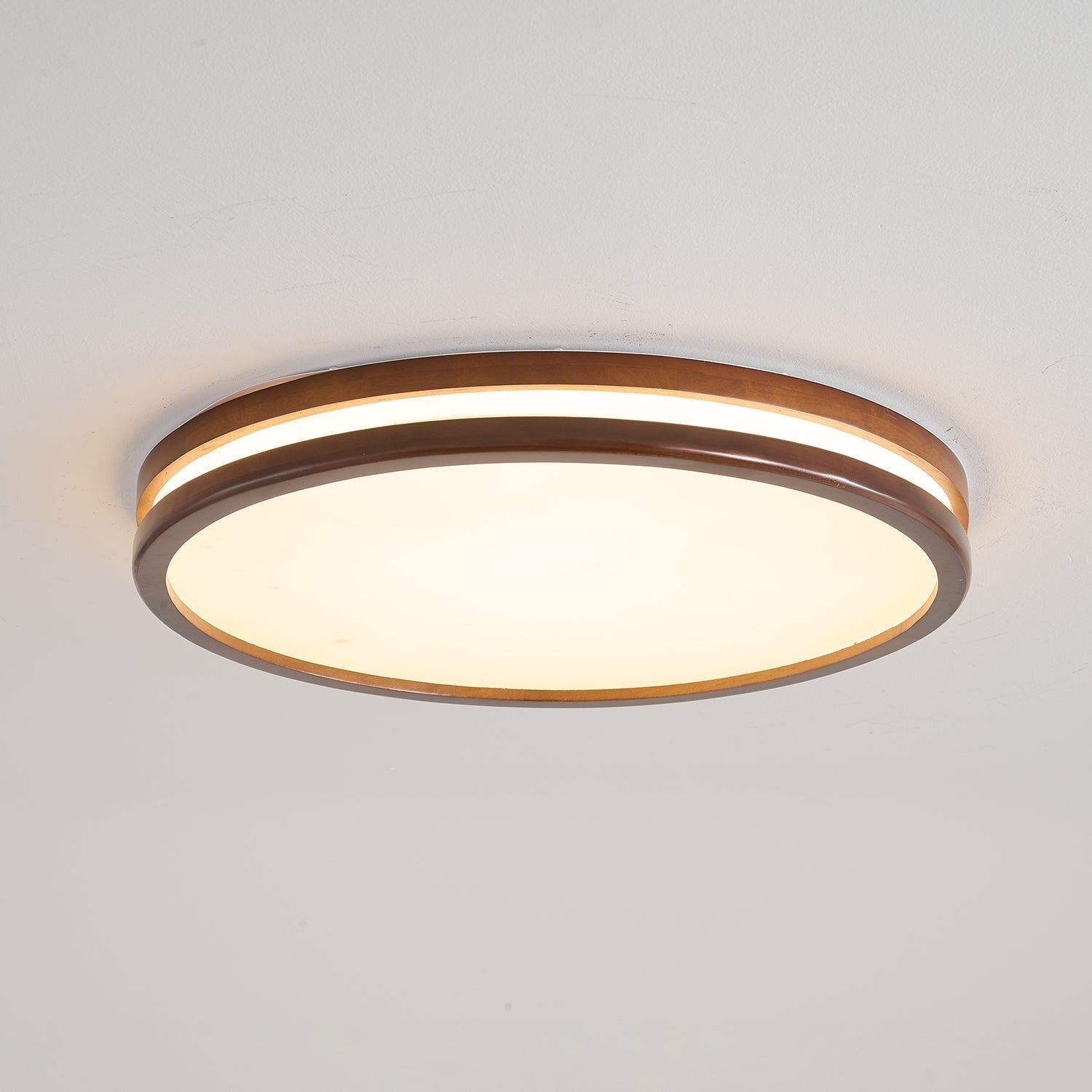 Nysilos Lampe Plafonnier Moderne Minimaliste en Bois - Neutralighting
