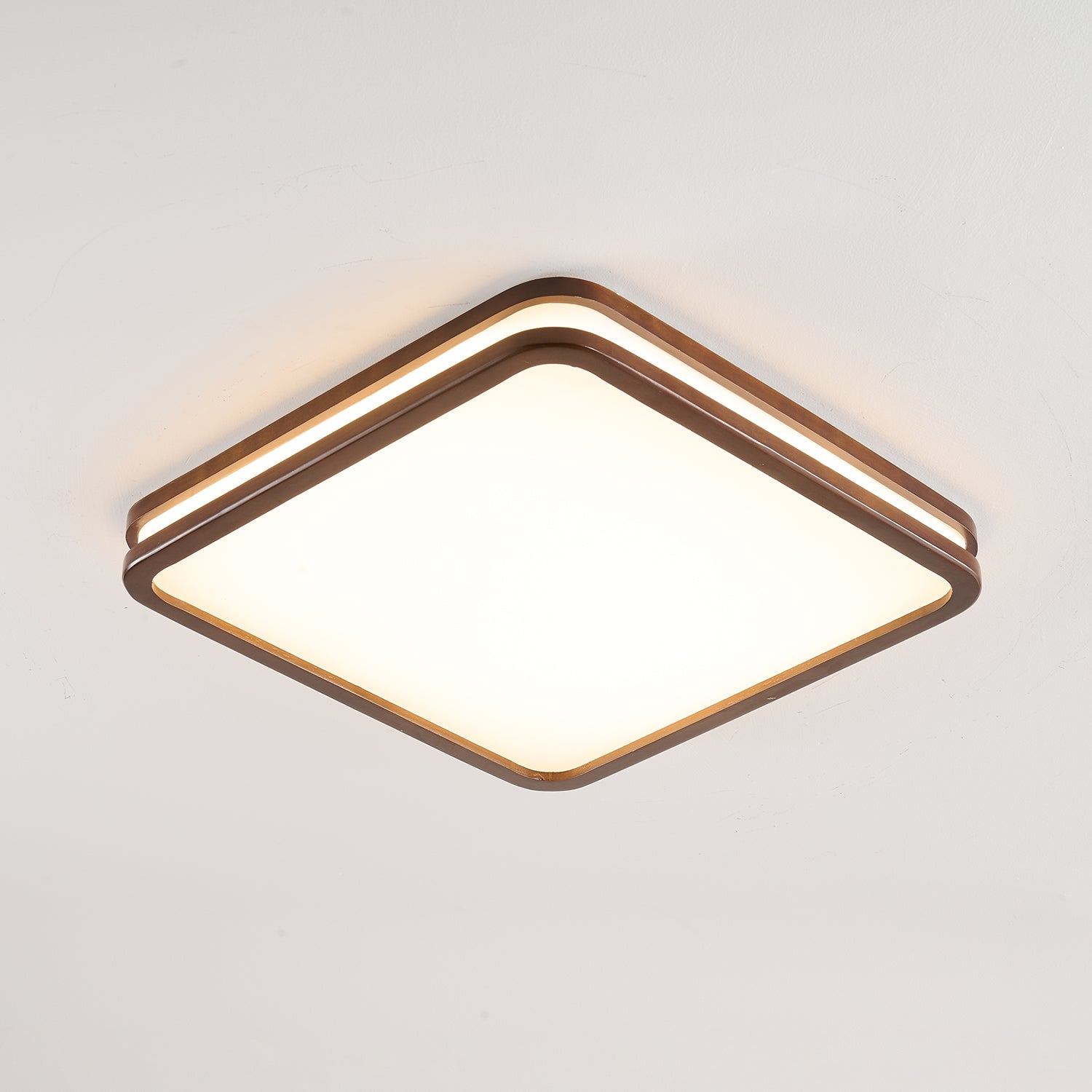 Nysilos Lampe Plafonnier Moderne Minimaliste en Bois - Neutralighting