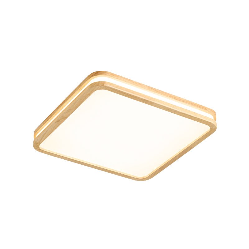 Nysilos Lampe Plafonnier Moderne Minimaliste en Bois - Neutralighting