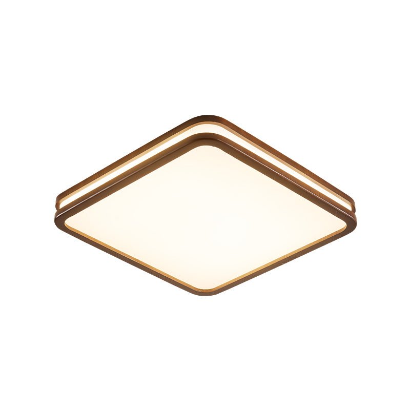 Nysilos Lampe Plafonnier Moderne Minimaliste en Bois - Neutralighting