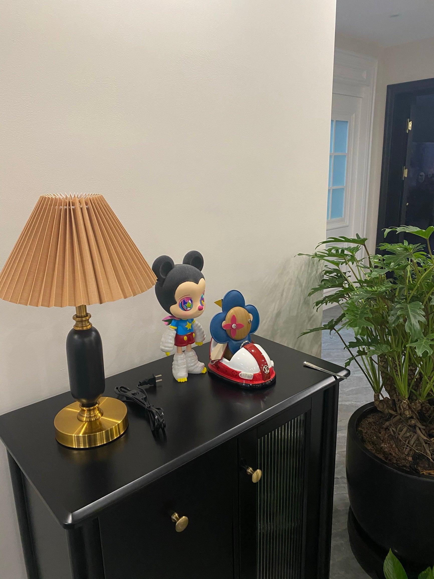 Aurmarila Lampe de Table en Tissu - Neutralighting