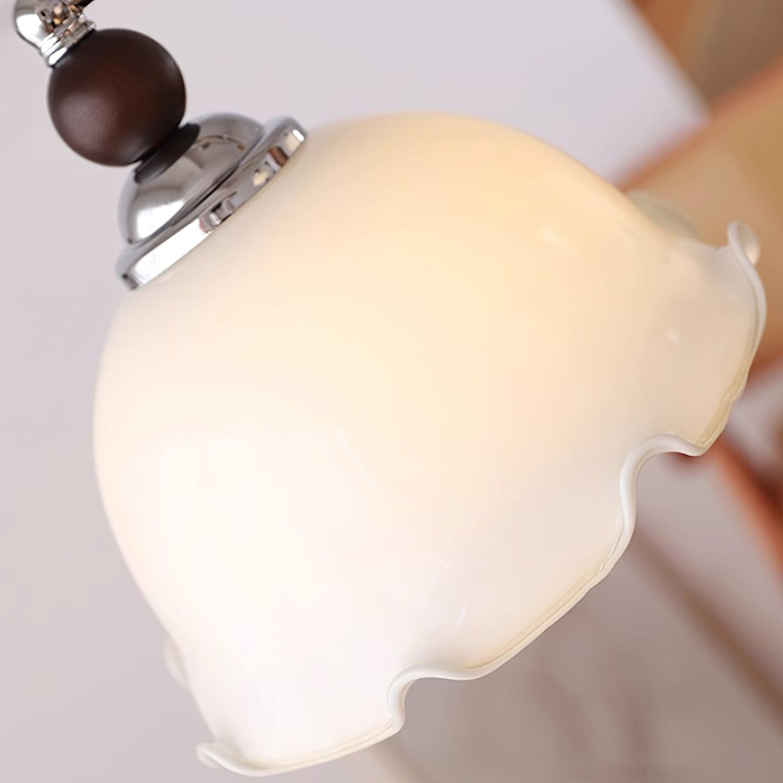 Claudia Lustre Abat-jours Dépoli Volants Floraux - Neutralighting