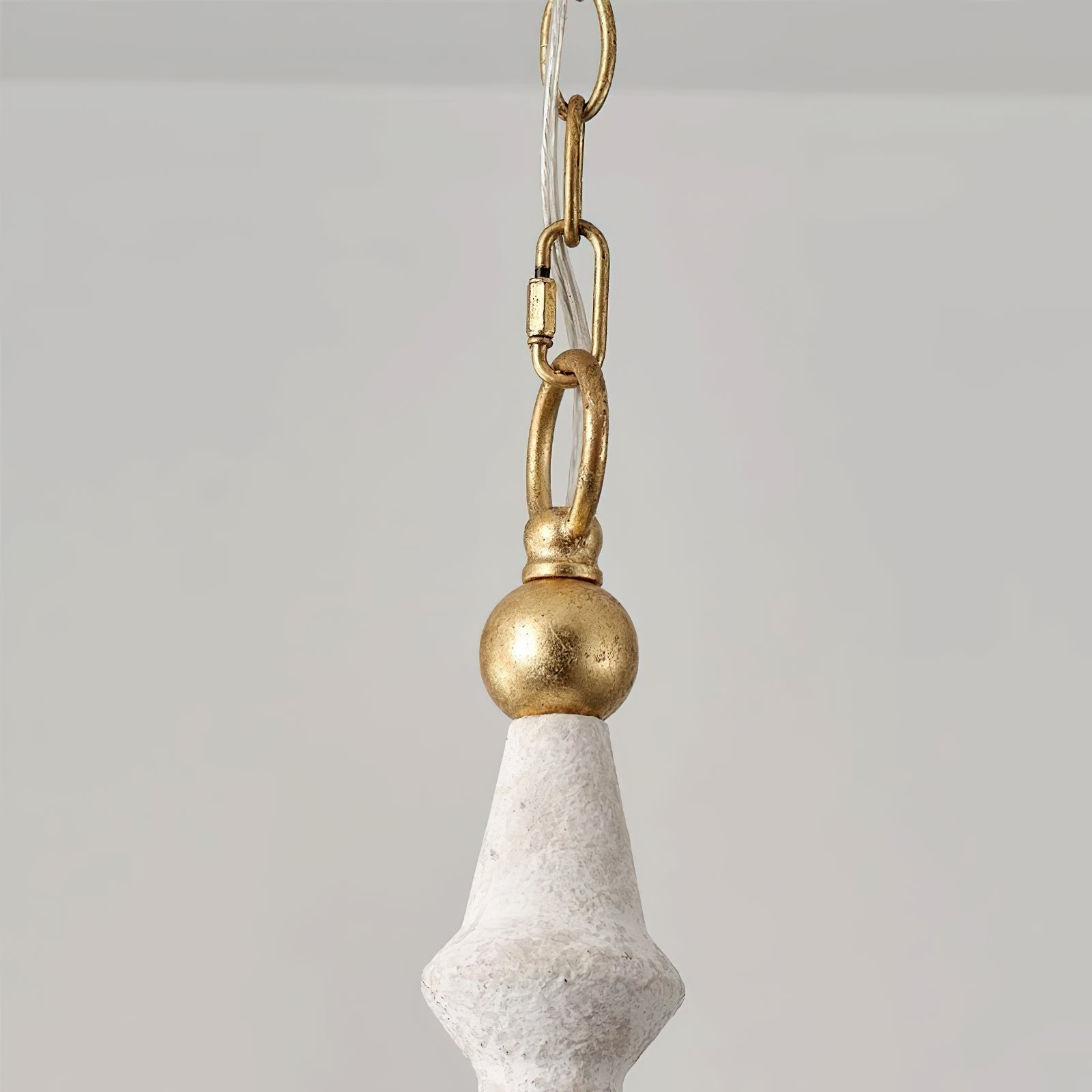 Arcad Chandelier Métal Bois Industriel Vintage - Neutralighting