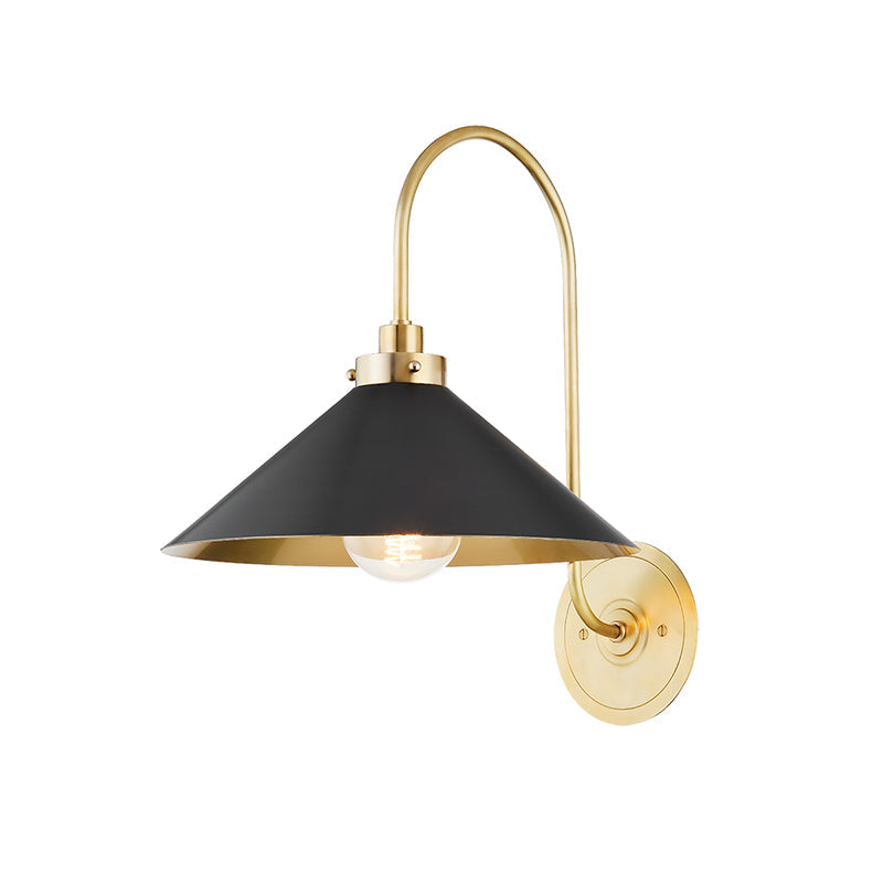 Drape Lampe Murale En Métal Laiton Minimaliste Moderne - Neutralighting