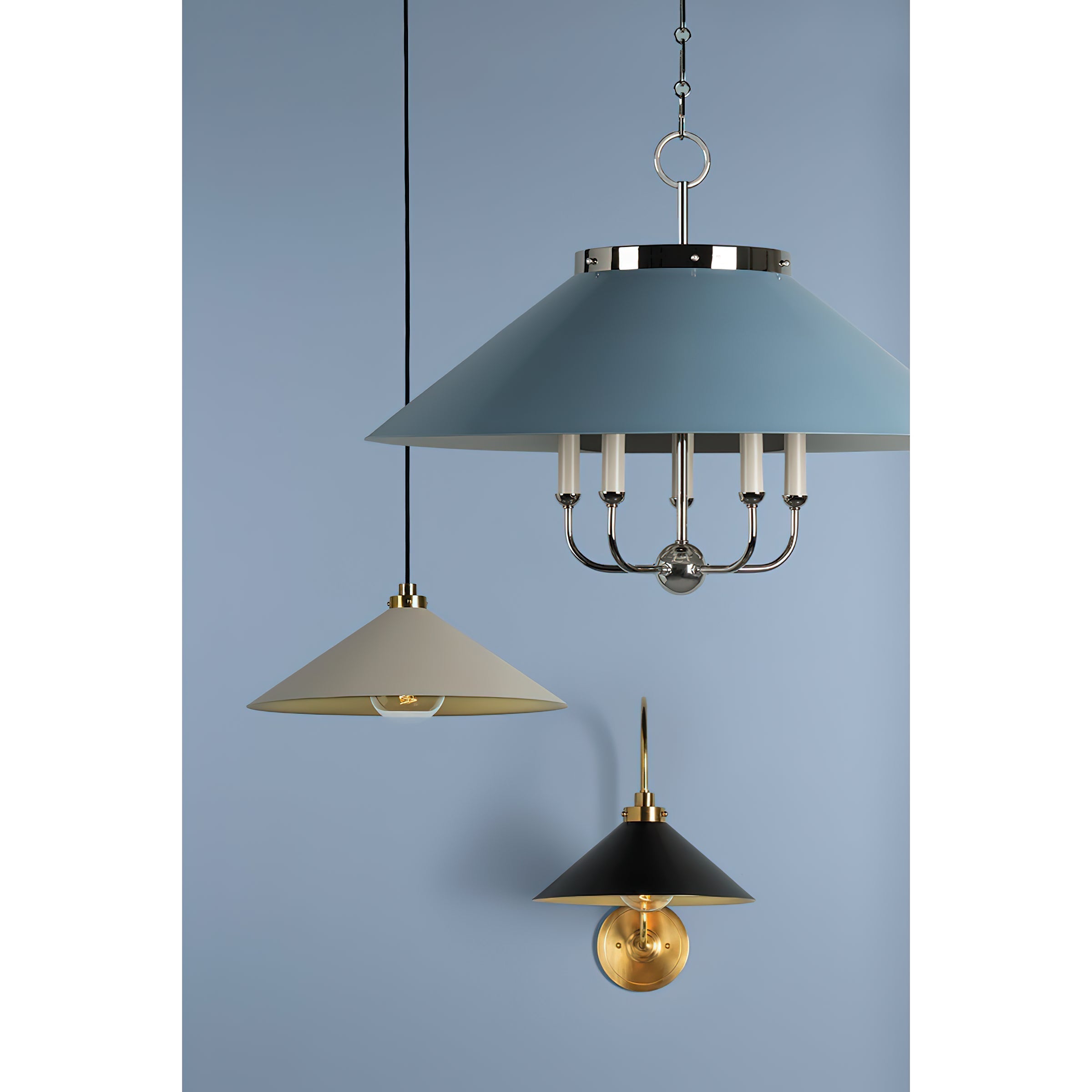 Drape Lampe Murale En Métal Laiton Minimaliste Moderne - Neutralighting