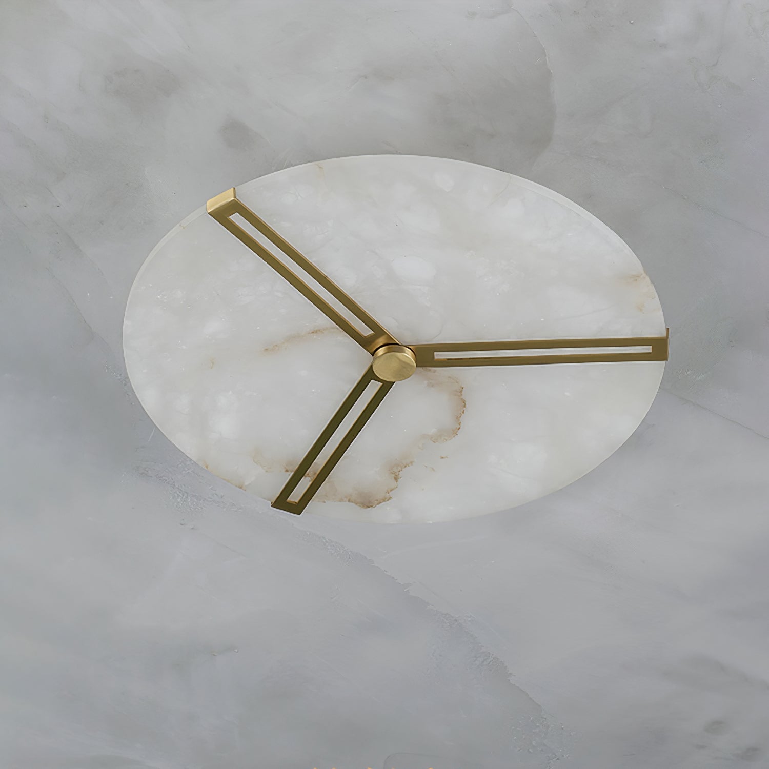 Aveline Alabaster Flush Mount Ceiling Light - Letslighting