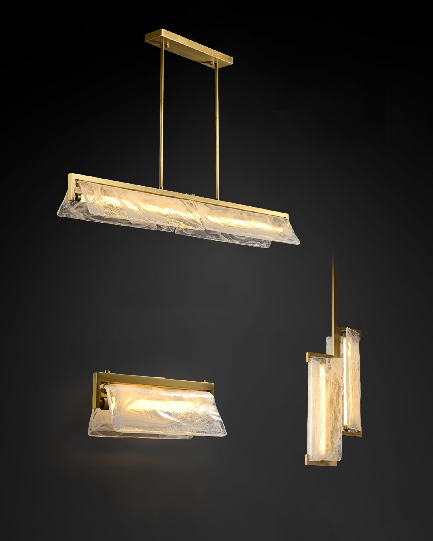 Muse Applique Murale en Laiton et Verre - Neutralighting