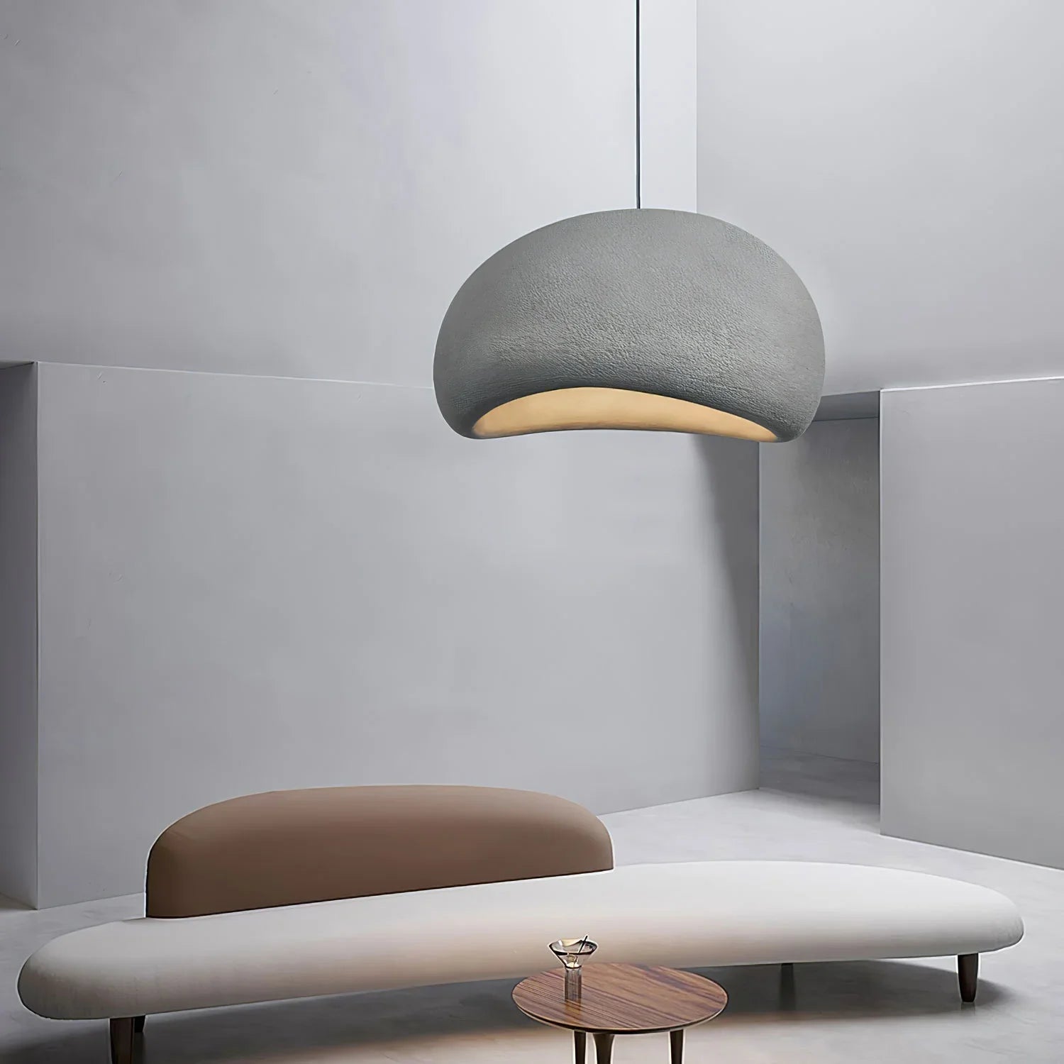 Kryo Suspension Nuage Nordique Gris/Blanc/Bleu Salon