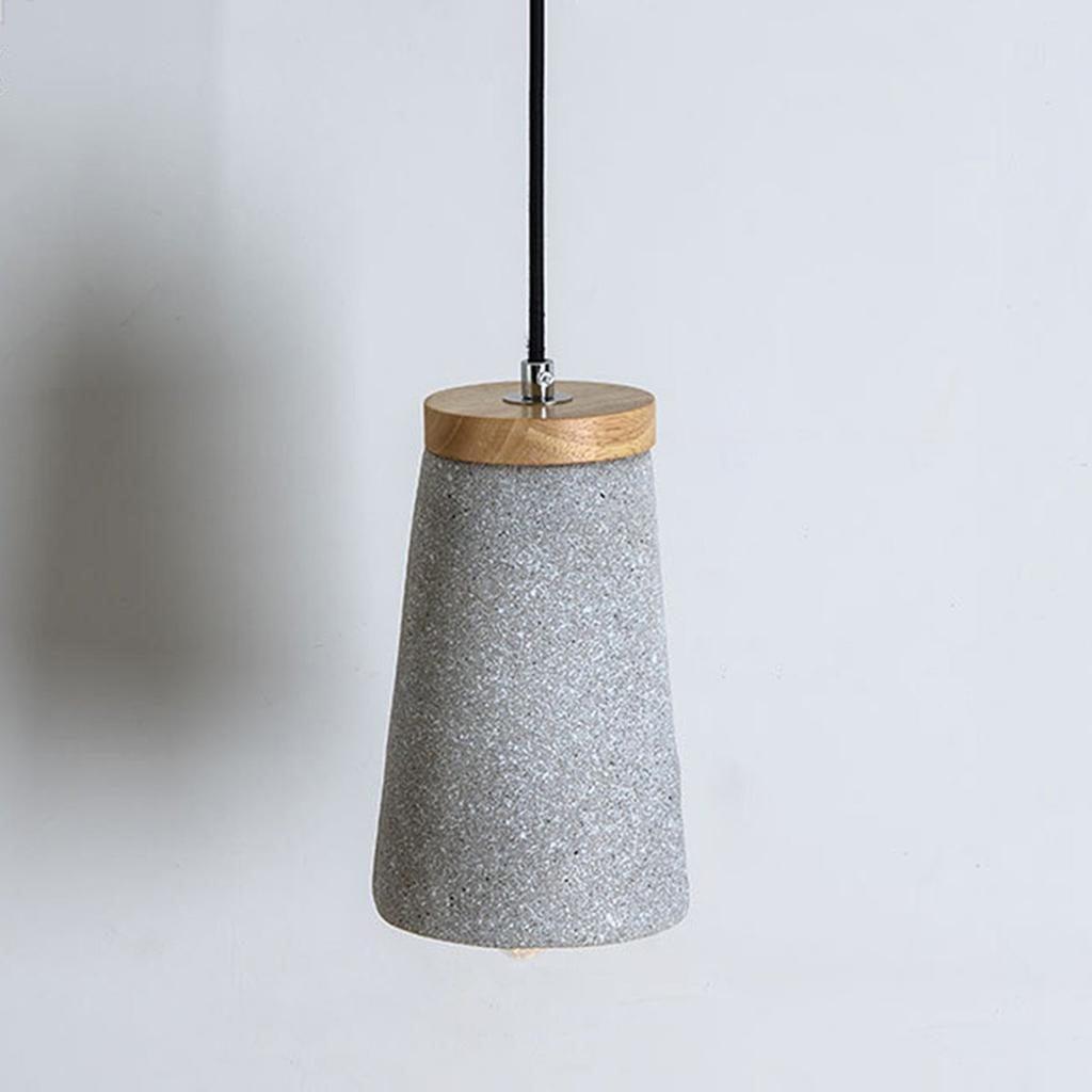 Althere Lustre Suspendu En Bois Et Ciment - Neutralighting