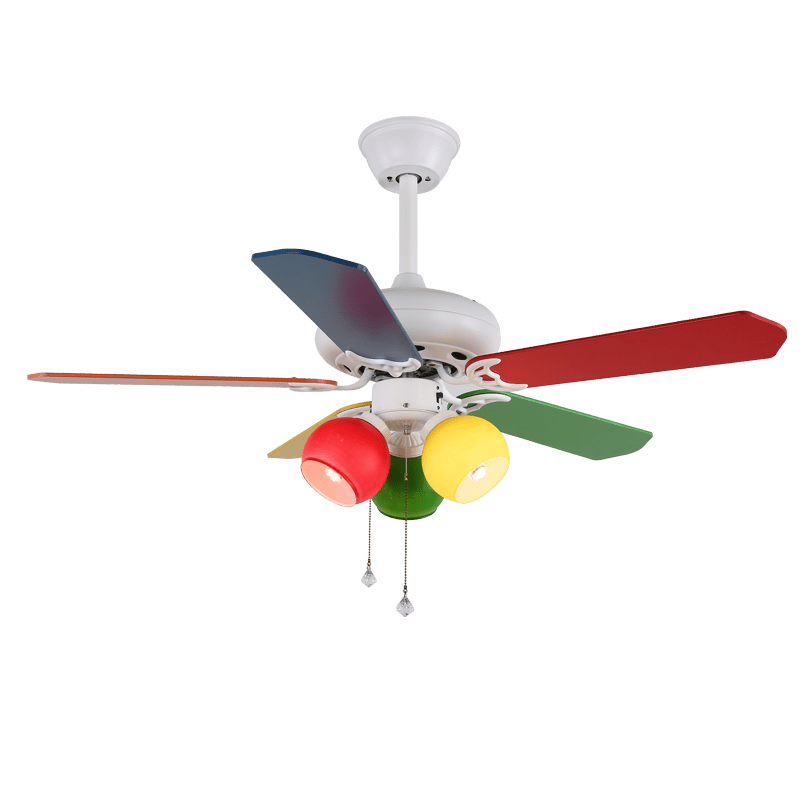 Schéma des dimensions du plafonnier ventilateur Carlo