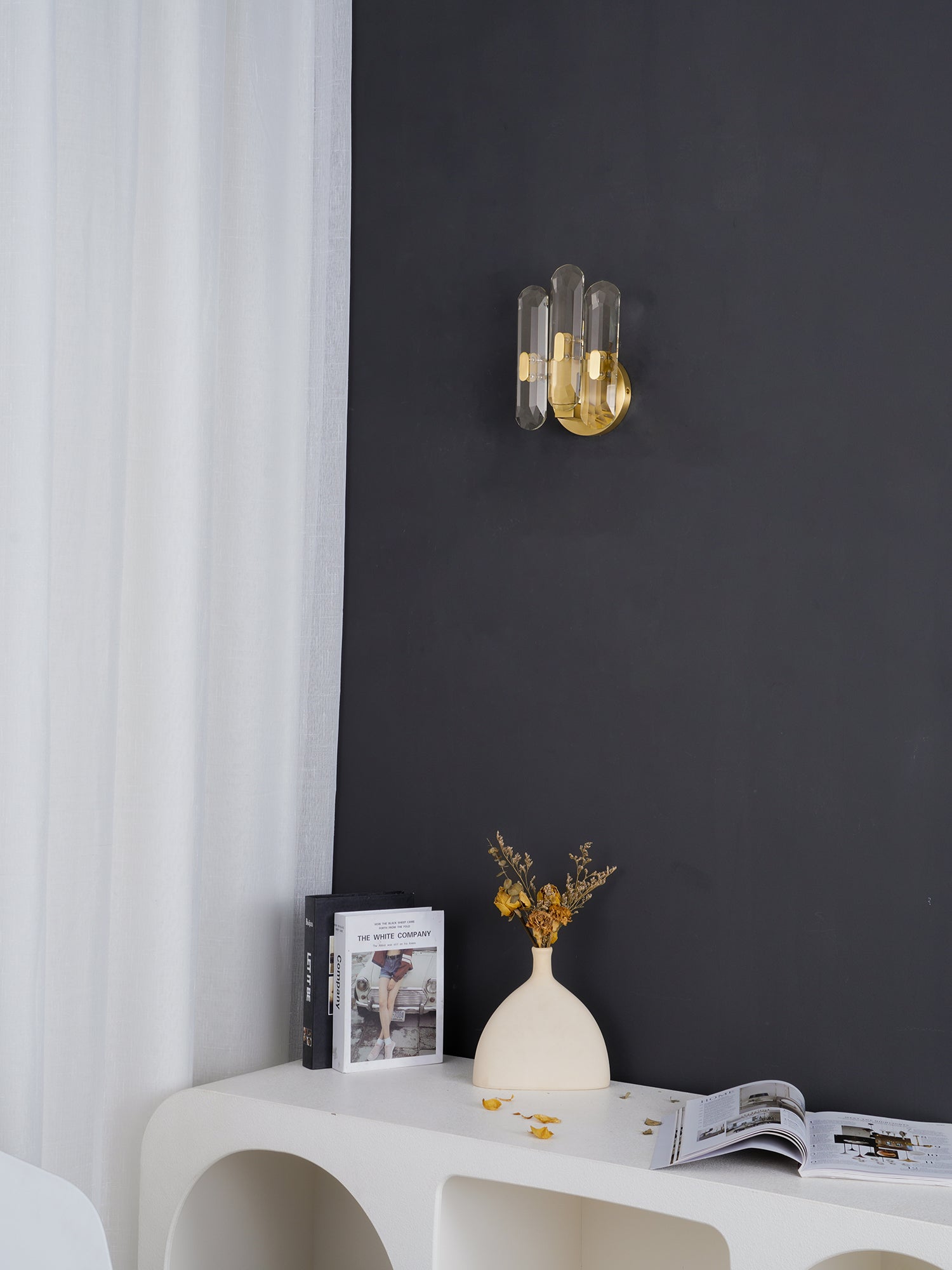 Kristy Applique Murale en Cristal de Luxe - Neutralighting