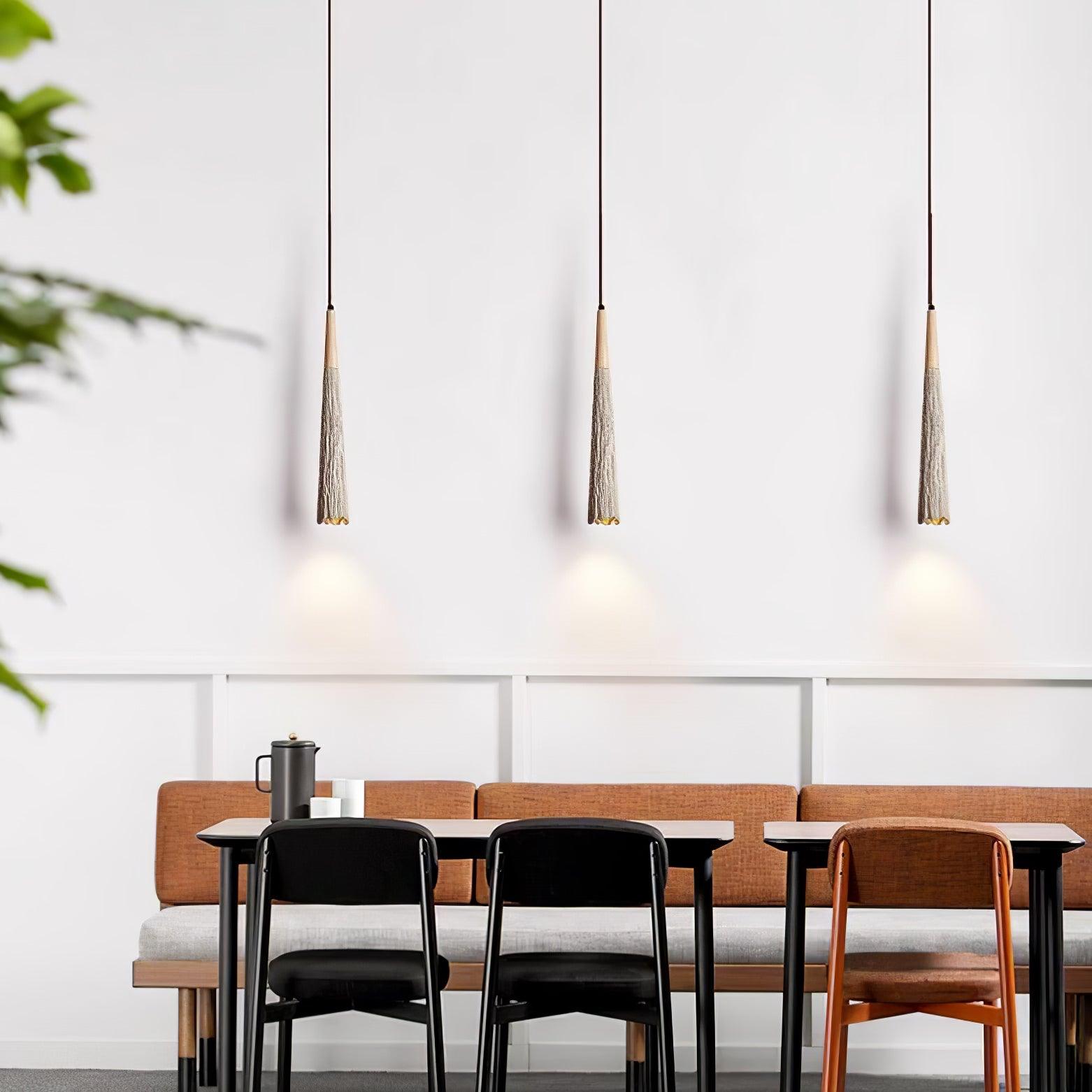 Solara Lampe suspendue en béton plissé - Neutralighting