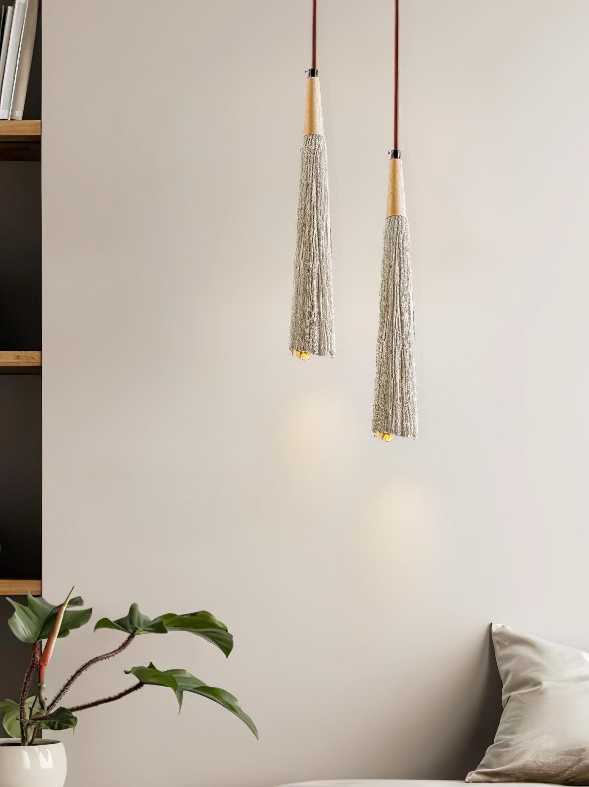 Solara Lampe suspendue en béton plissé - Neutralighting