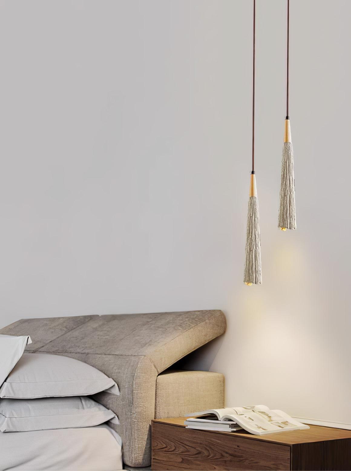 Solara Lampe suspendue en béton plissé - Neutralighting