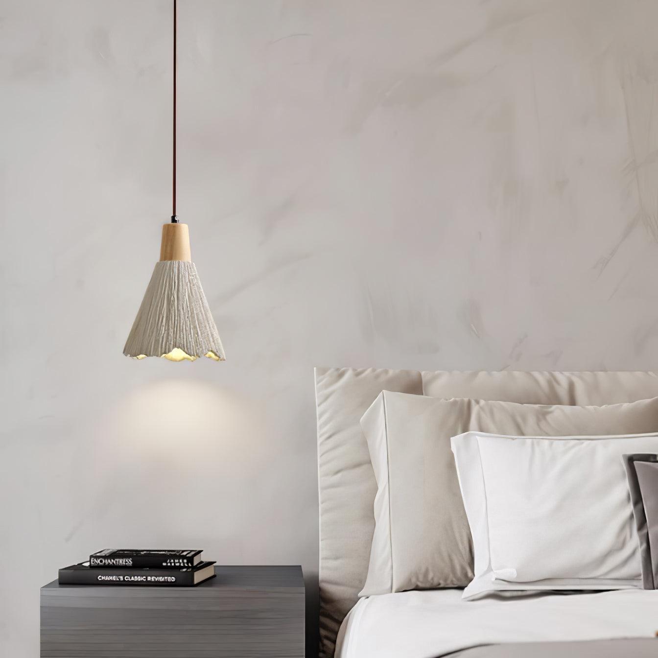 Solara Lampe suspendue en béton plissé - Neutralighting