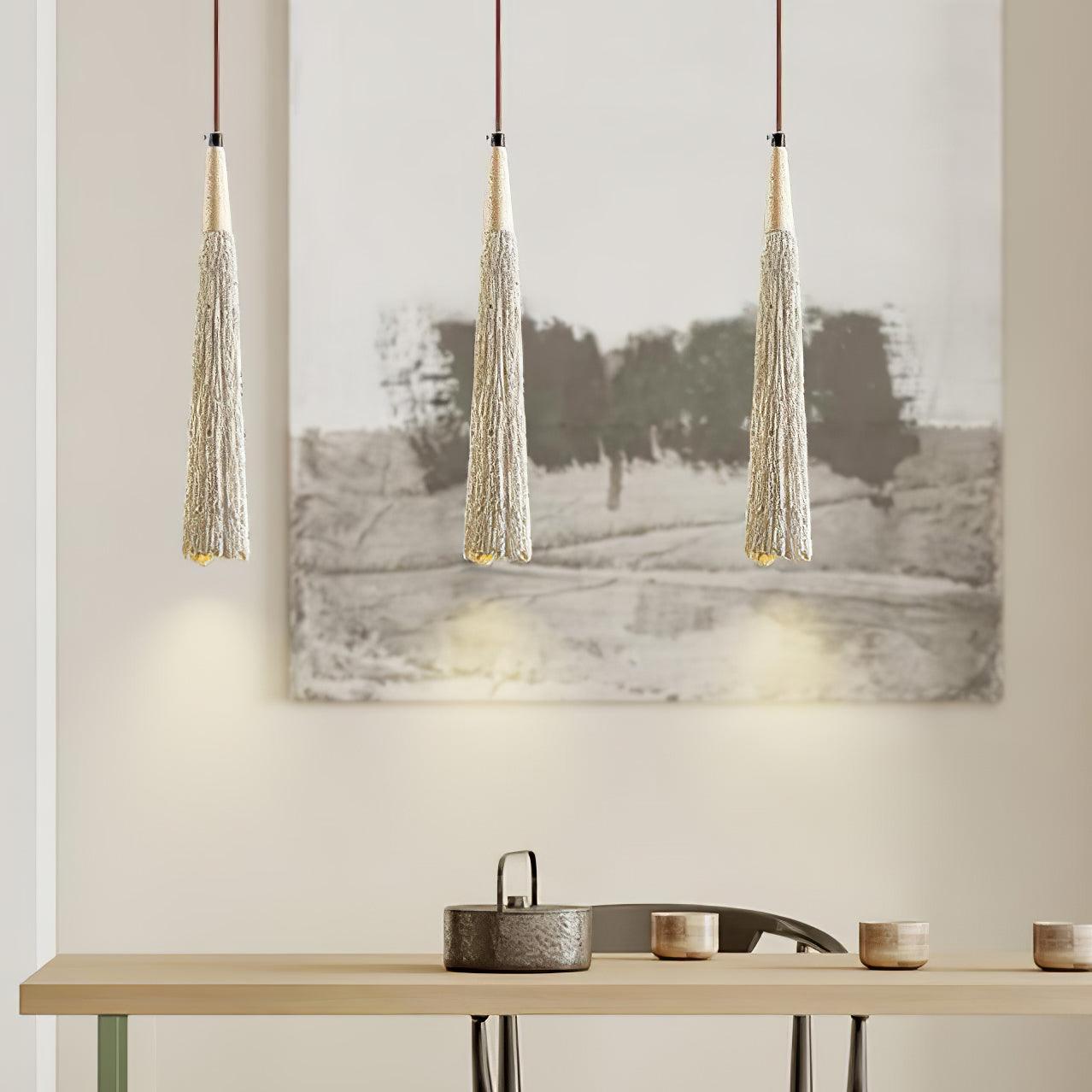 Solara Lampe suspendue en béton plissé - Neutralighting