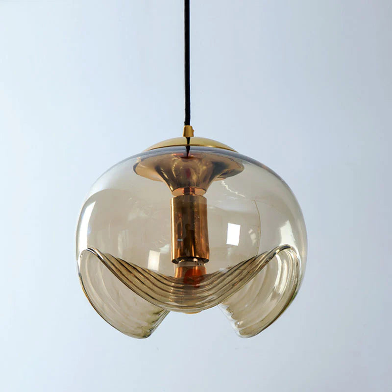 Valentina Design LED Globe Suspension Verre Chambre À Coucher - Neutralighting