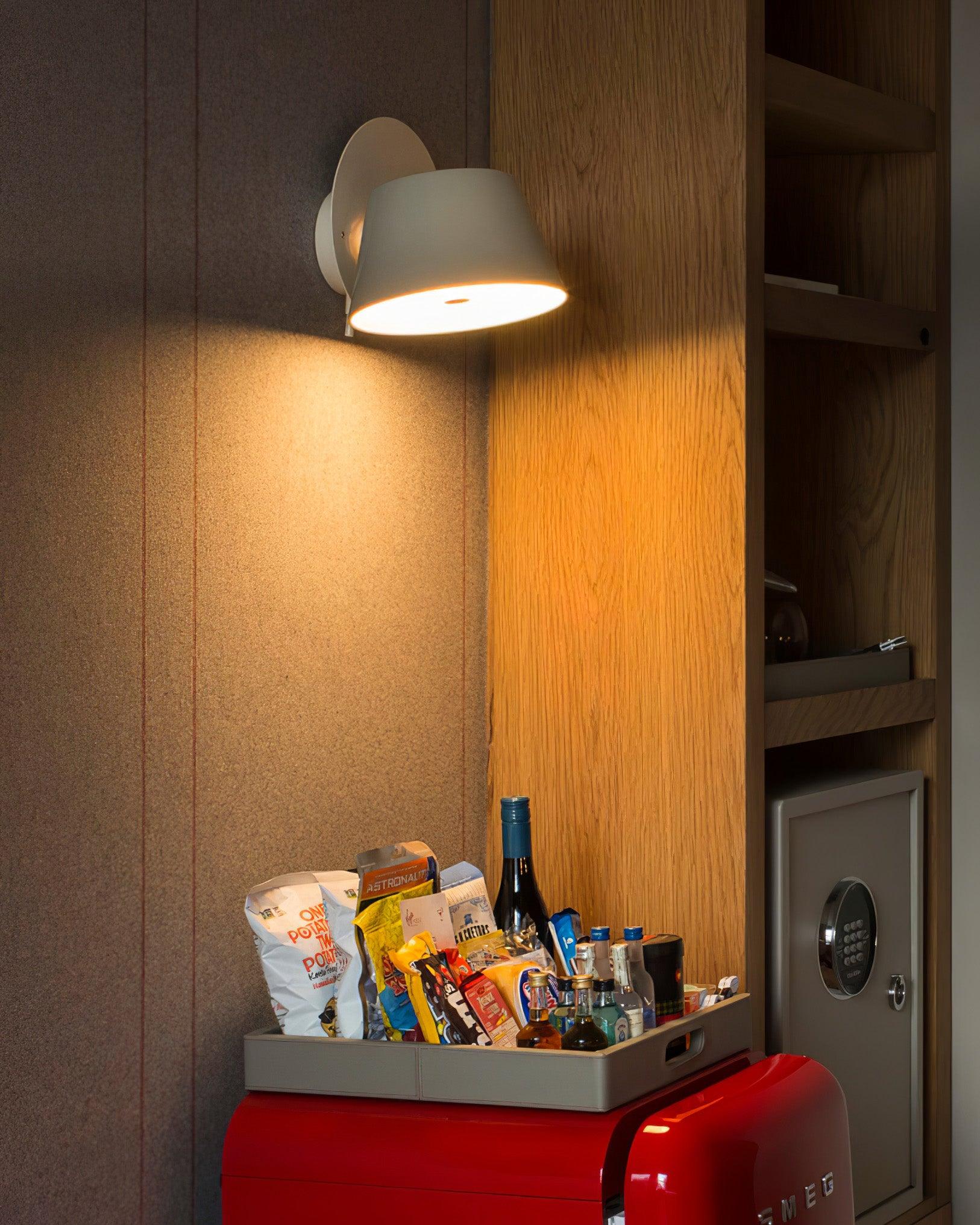 Fivra Lustra Applique Murale Double Abat-Jour - Neutralighting