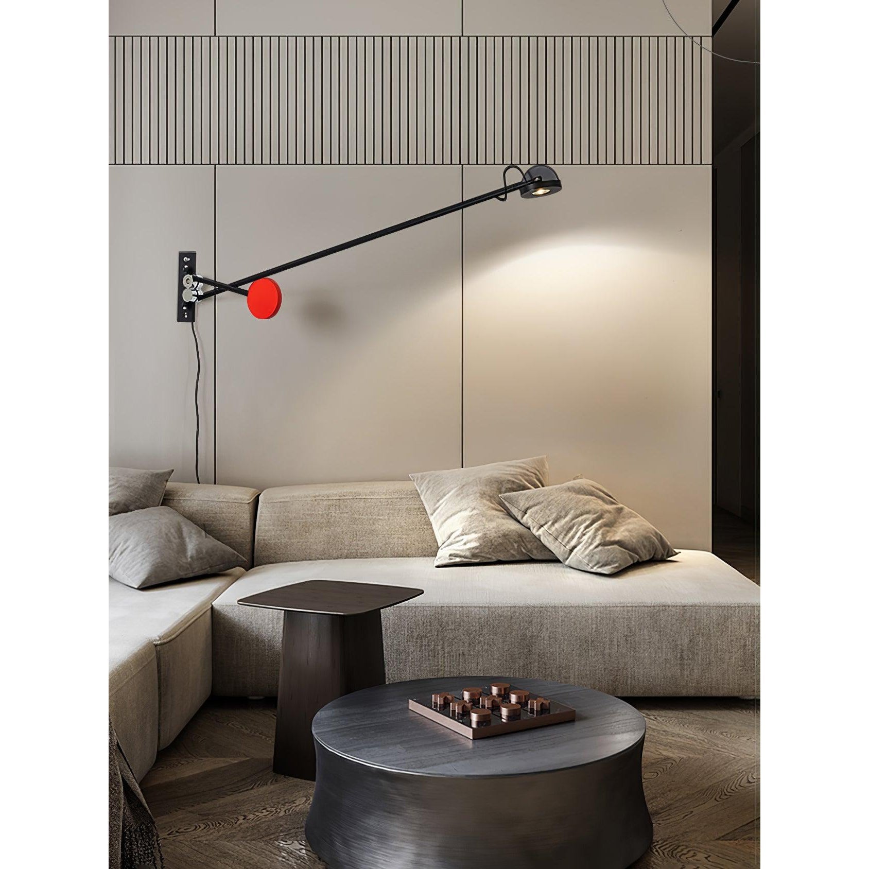 Cipher Lampe Murale Métal Art Minimaliste Moderne - Neutralighting