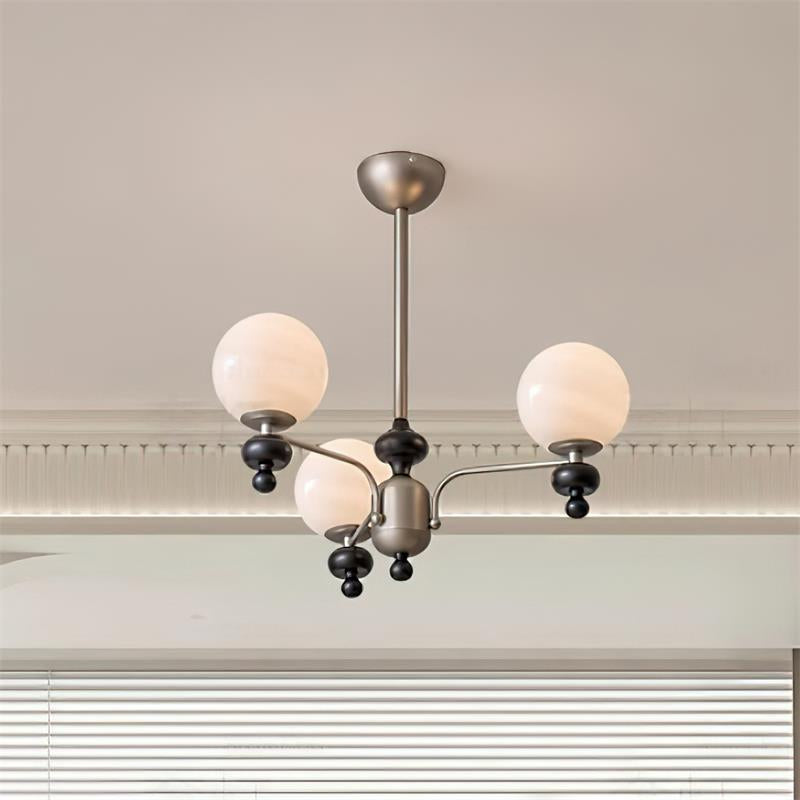 Cora Lustre Nickel Orb Élégant - Neutralighting