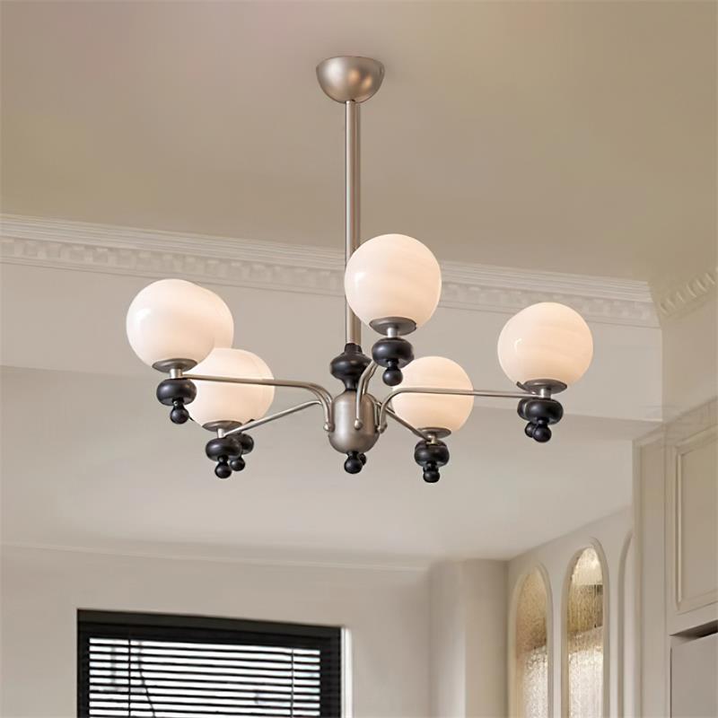 Cora Lustre Nickel Orb Élégant - Neutralighting