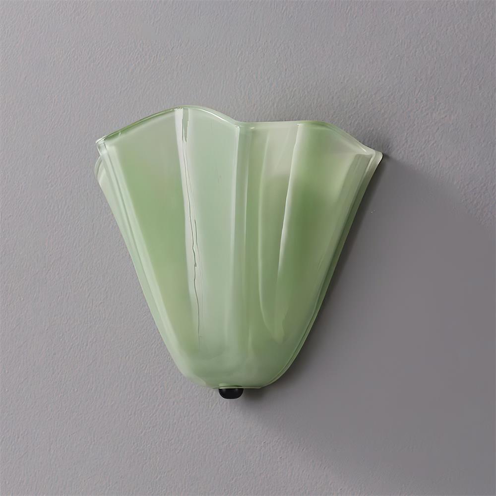 Corala Applique Murale Verre Pastel Forme Ventilateur - Neutralighting