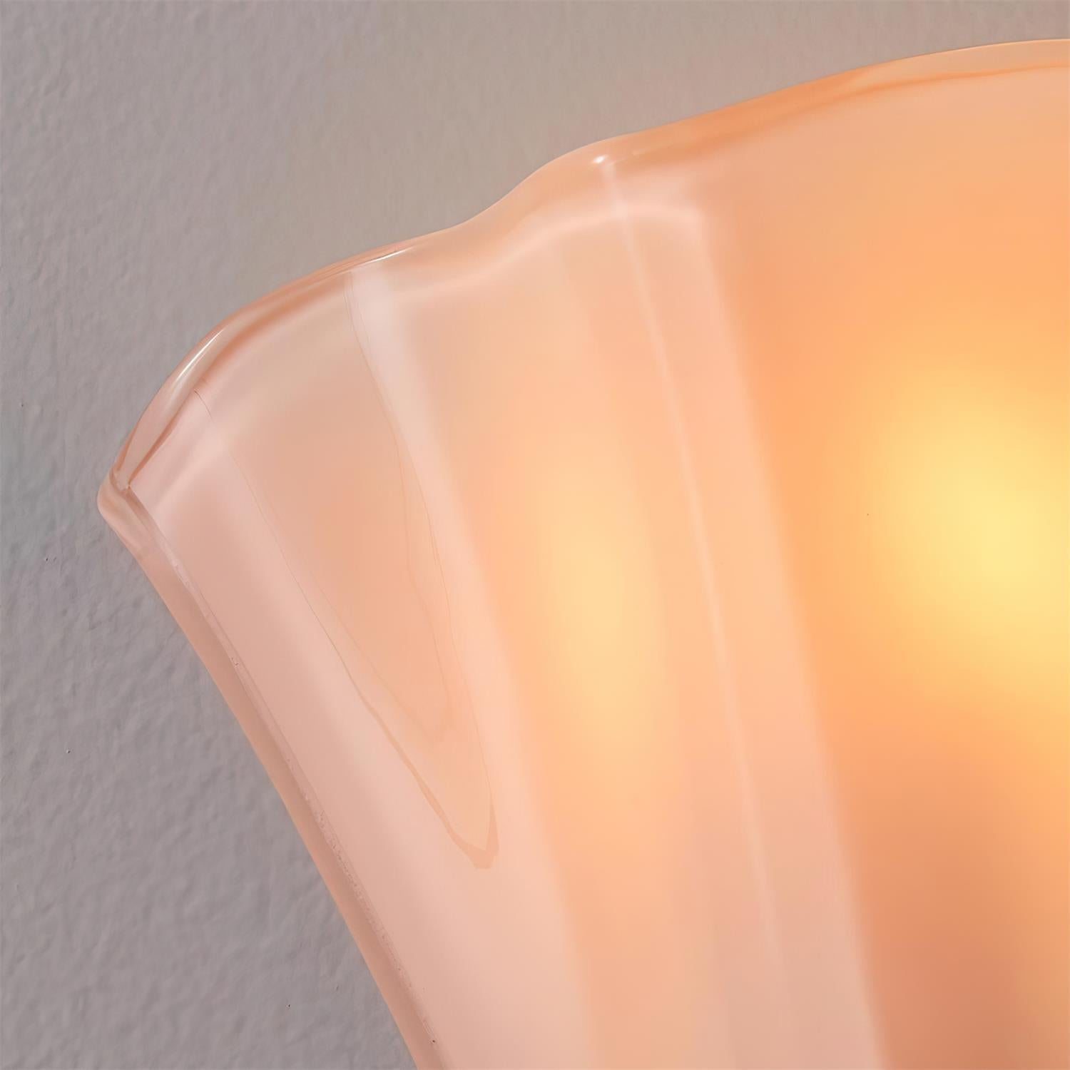 Corala Applique Murale Verre Pastel Forme Ventilateur - Neutralighting