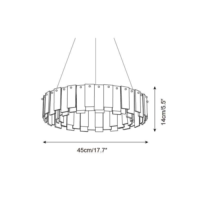 Corbett Lustre en Verre Luxe - Neutralighting