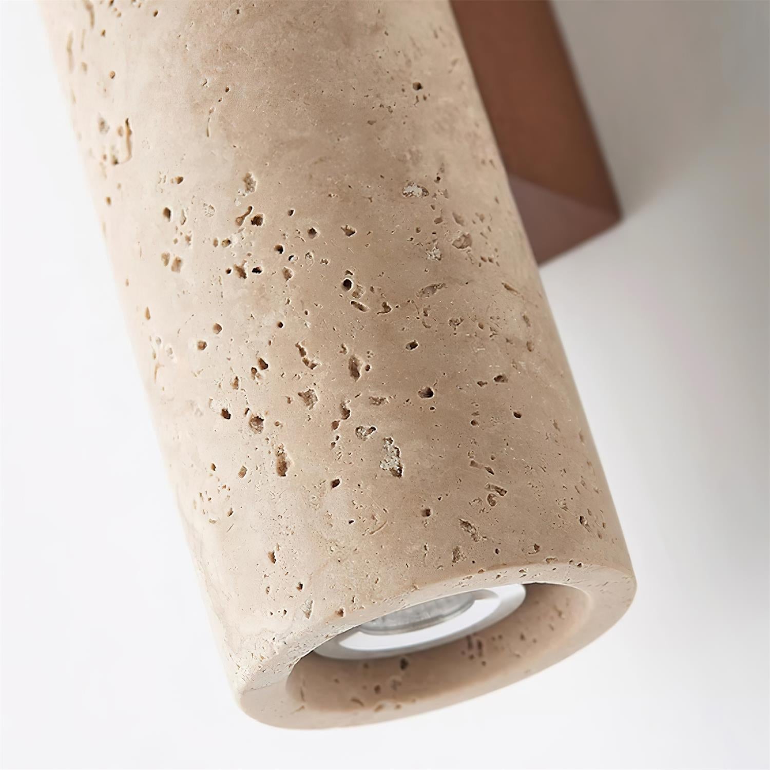 Lunaro Applique Murale Travertin Grande Minimaliste - Neutralighting