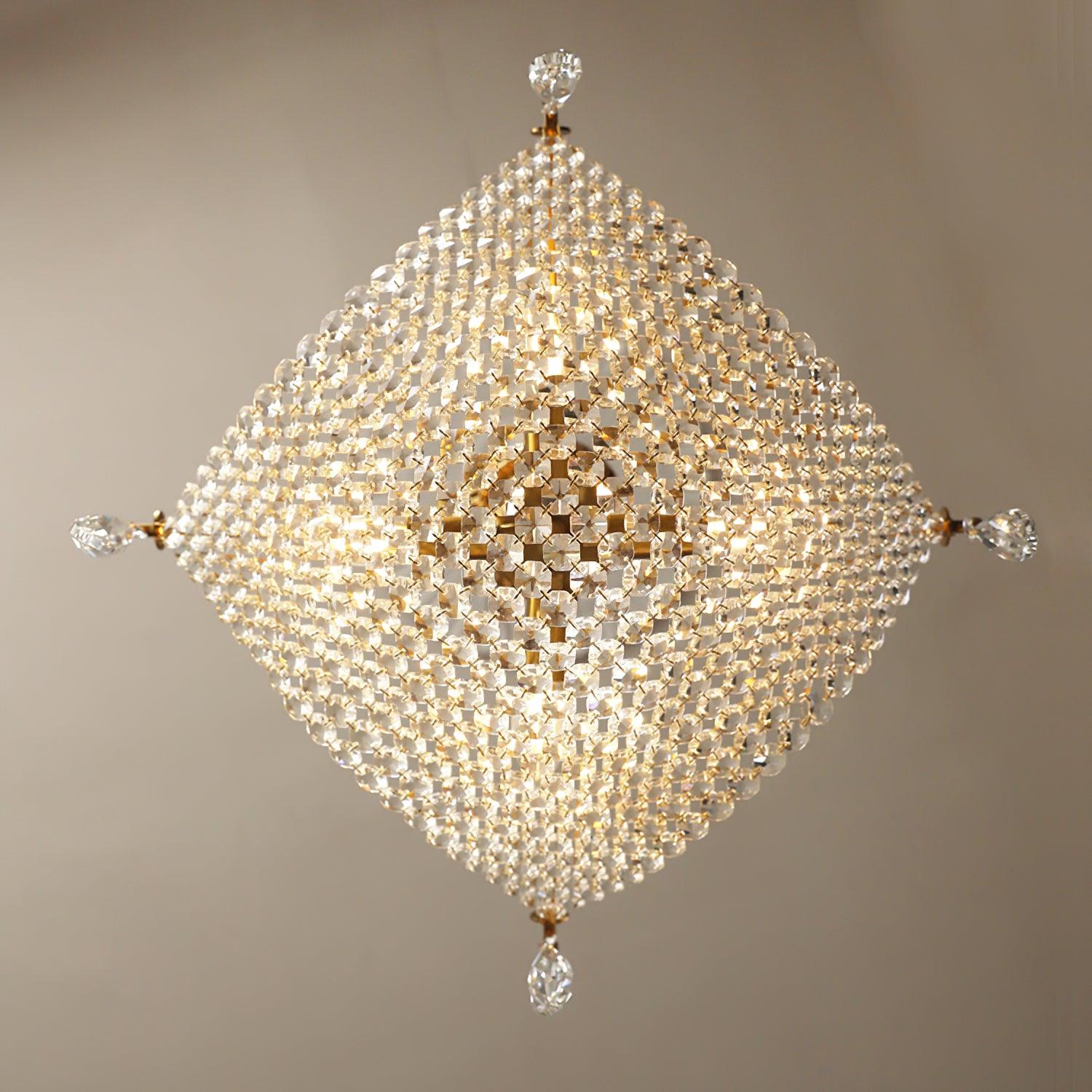 Lustra Chandelier avec Fils de Cristal et Cristal - Neutralighting