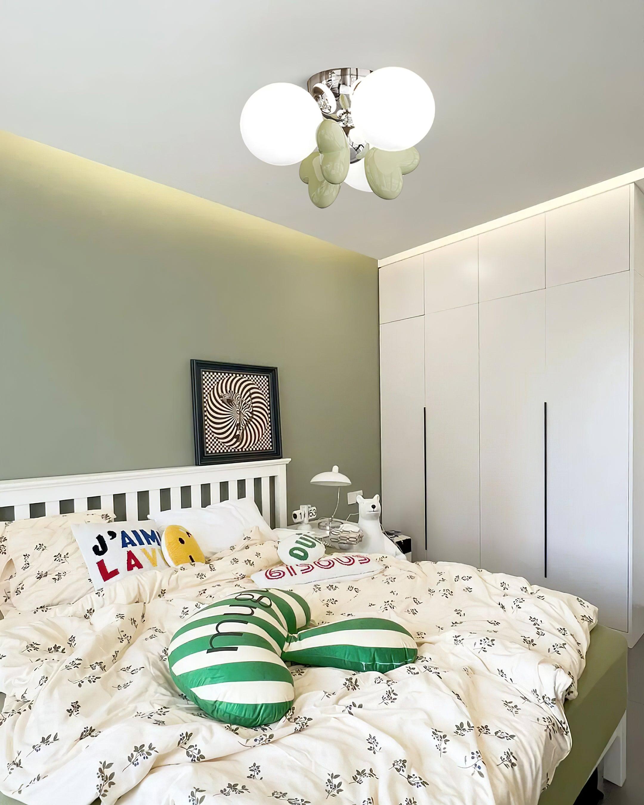 Nica Lustre Plafonnier Crème Élégant Lueur Douce - Neutralighting